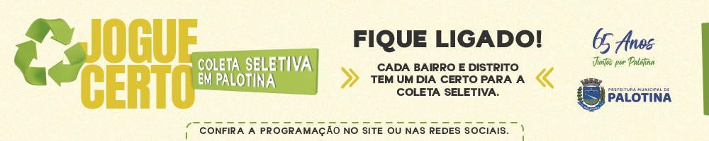Banner 65 anos Palotina