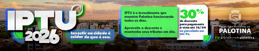 Publicidade - Prefeitura de Palotina